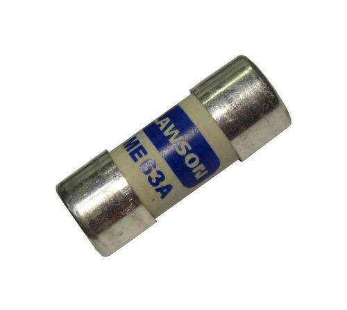 63A / 63 Amp BS88-3 (BS1361) Fuse Lawson ME63 ⌀22.23mm