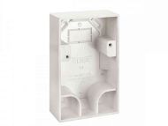 Surface Mount Pattress Back Box for Dual Cooker Outlet