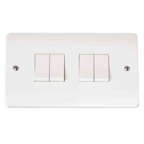 4 Gang 2 Way Light Switch