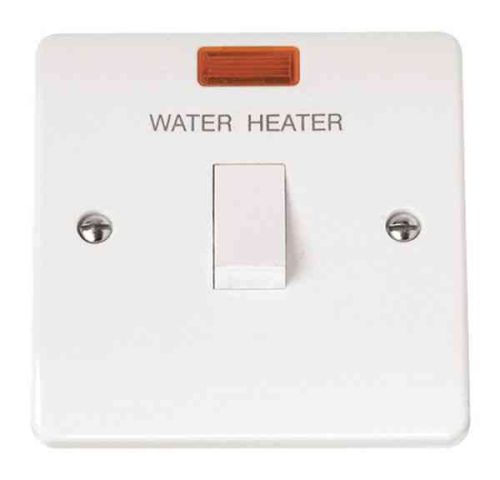 20A Water Heater Switch With Neon