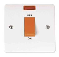 45A Cooker Switch | Double Pole | Click CMA201