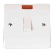 20A Double Pole Switch With Neon | Click CMA623