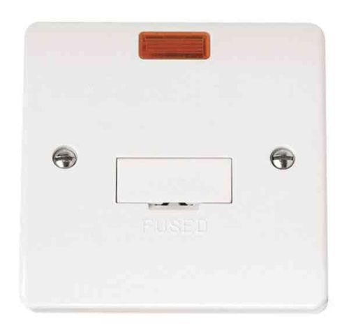 13A Unswitched Fused Connection Unit With Neon (Spur Unit)
