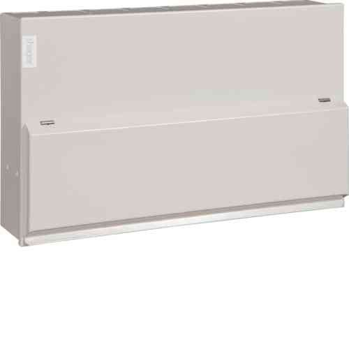 12 Way Metal Hager Consumer Unit Fully Loaded