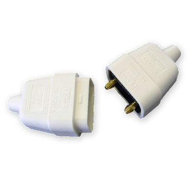 10A 2 Pin In-line Cable Connector Plug & Socket