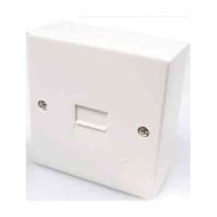 Slave Telephone Extension Socket Surface Mounted