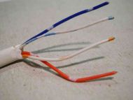 4 Core Telephone Cable (2 Pair) Sold By The Metre