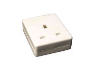 1 Gang 13A Trailing Extension Socket