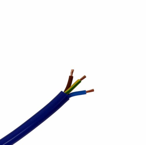 3 Core 1.5mm Blue Arctic Flex Cable Per Metre 3183A