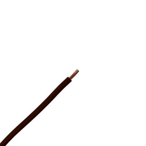1.5mm Single Core Brown Cable 6491X - Sold By The Metre