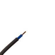 1.5mm Single Core Double Insulated Blue / Grey Cable Per Metre (6181Y)