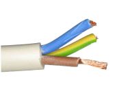 3 Core 1.5mm White Flexible Cable 3183Y - Sold By The Metre