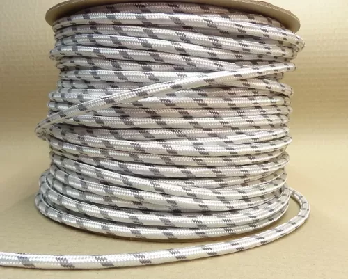Steam Iron Flexible Cable / Replacement Braided Cord - Sold By The Metre