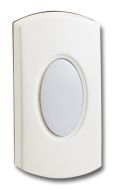 Door Bell Push Button White Illuminated