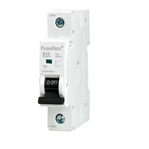 Fusebox 16A MCB Type B