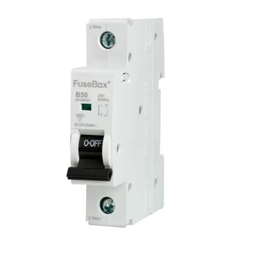 Fusebox 50A MCB Type B