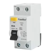 Fusebox 80A 30mA RCD / RCCB