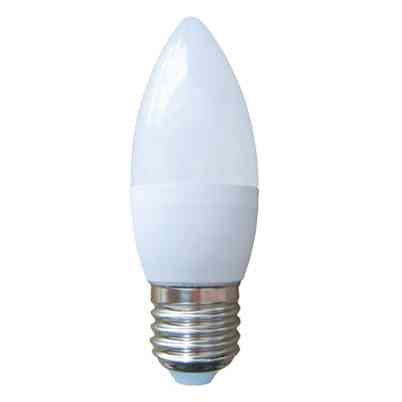 6W LED E27 / ES Candle Light Bulb