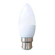 LED Candle Light Bulb 6W Opal BC B22