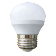 LED Golf Ball Light Bulb 6W Opal ES E27
