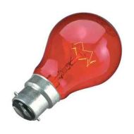 Fireglow Red Light Bulb 60W BC B22
