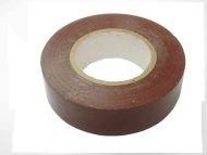 Brown PVC Electrical Insulation Tape - 19mm x 20m
