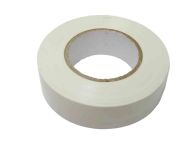 White PVC Electrical Insulation Tape - 19mm x 20m
