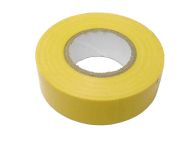 Yellow Electrical PVC Insulation Tape - 19mm x 20m