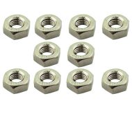 M10 (10mm) Hex Nuts 10 Pack