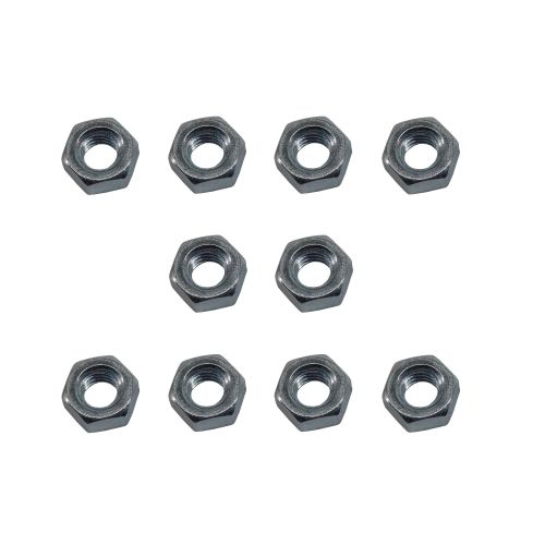 M6 Hex Nuts (6mm) 10 Pack