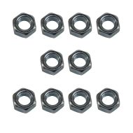 M8 (8mm) Hex Nuts 10 Pack