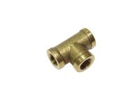 1/8" BSP Brass Equal Tee