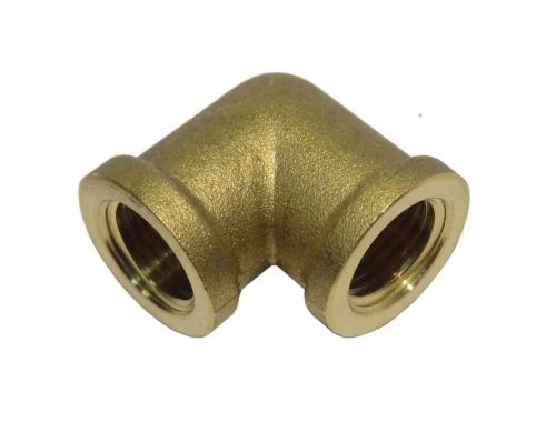 1/4" BSP Brass Female x Female Elbow