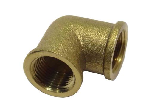 3/8" BSP Brass Female x Female Elbow