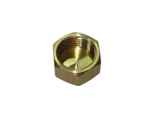 3/8" BSP Brass Blanking Cap / Blank Nut