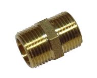 3/8" BSP Brass Hex Nipple