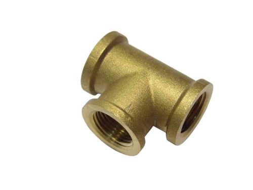 3/8" BSP Brass Equal Tee