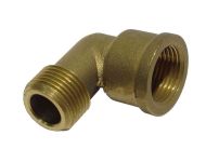 3/8" BSP Brass Male x Female Elbow