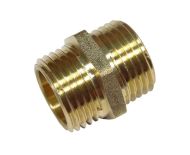 1/2" BSP Brass Hex Nipple