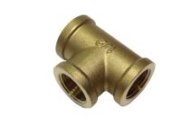 1/2" BSP Brass Equal Tee