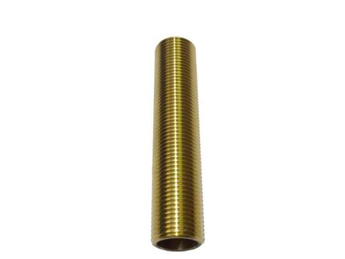 1/2" BSP x 100mm Long Brass Running Nipple