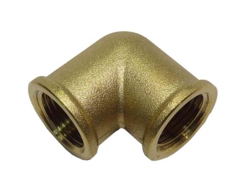 1/2" BSP Brass Female x Female Elbow