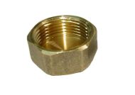 3/4" BSP Brass Blanking Cap / Blank Nut