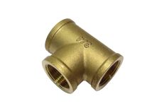 3/4" BSP Brass Equal Tee