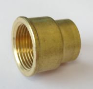 3/4" x 1/2" BSP Brass Reducing Socket