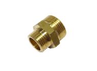 3/4" x 1/2" BSP Brass Hex Reducing Nipple