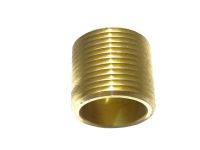 1" BSP Brass Running Nipple