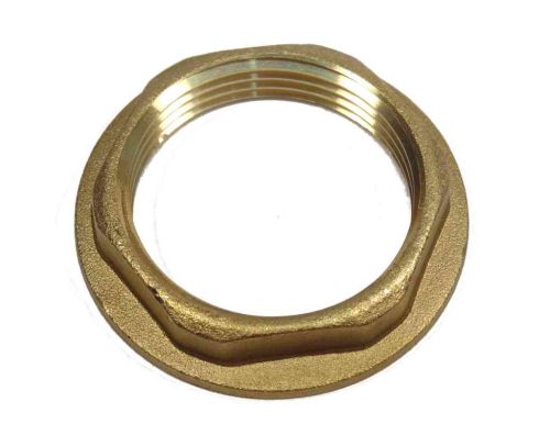 1-1/4" BSP Brass Flanged Back Nut