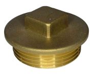 1-1/4" BSP Brass Flanged Blanking Plug