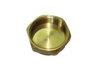 1-1/2" BSP Brass Blanking Cap / Blank Nut